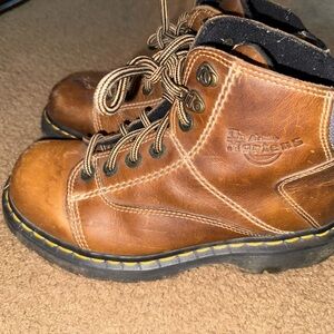 Dr. Martens Brown Leather Men's Boots
